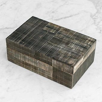 Emir Horn Box Grey And Black Large