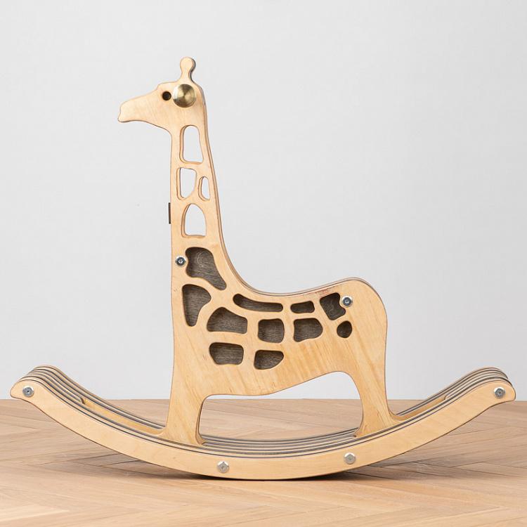 Детская кроватка Соня Жираф 3D - 02 слоновая кость