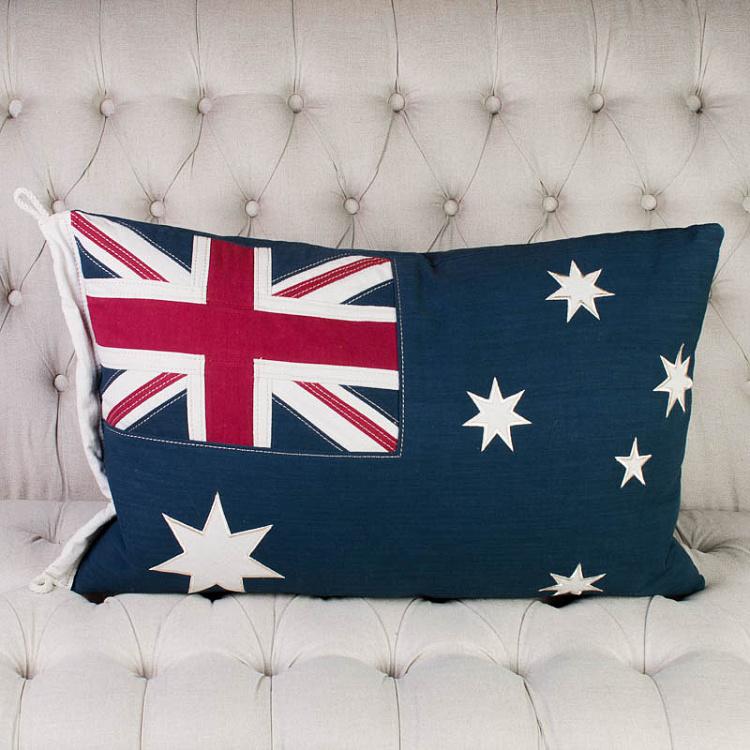 Декоративная подушка с флагом Австралии, S Flag Cushion Australia Small