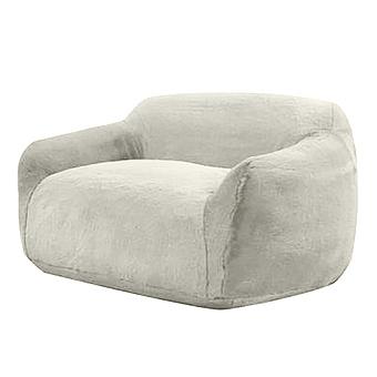 Двухместный диван Snug 2 Seater искусственный мех Mongolia Cream