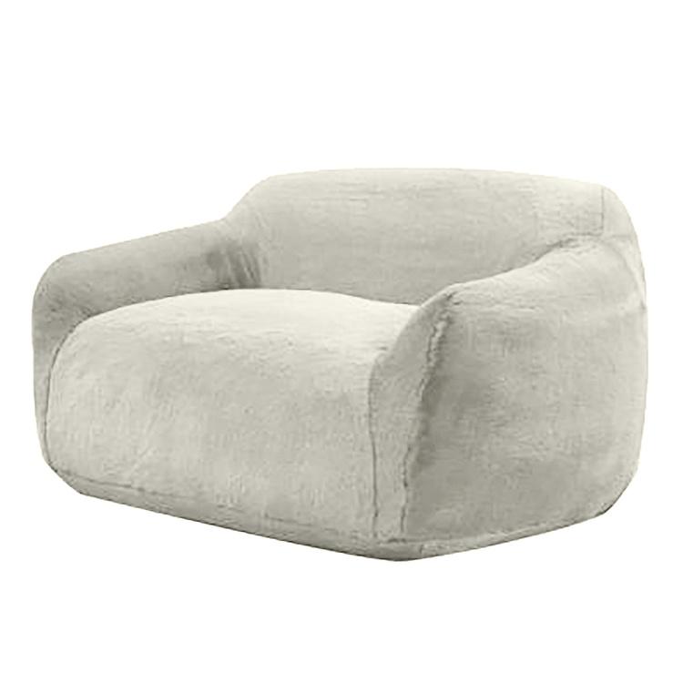 Двухместный диван Snug 2 Seater искусственный мех Mongolia Cream