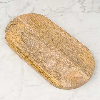 Деревянная доска Oval Wooden Serving Board - ракурс 5