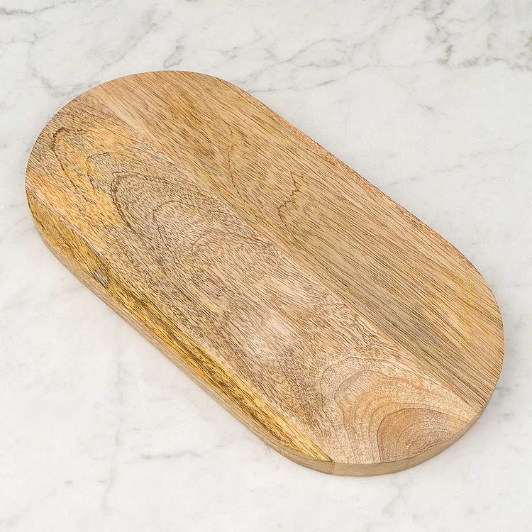 Деревянная доска Oval Wooden Serving Board - ракурс 5