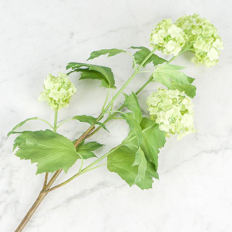 Искусственный цветок Buldonezh Viburnum Light Green 67 cm - ракурс 3