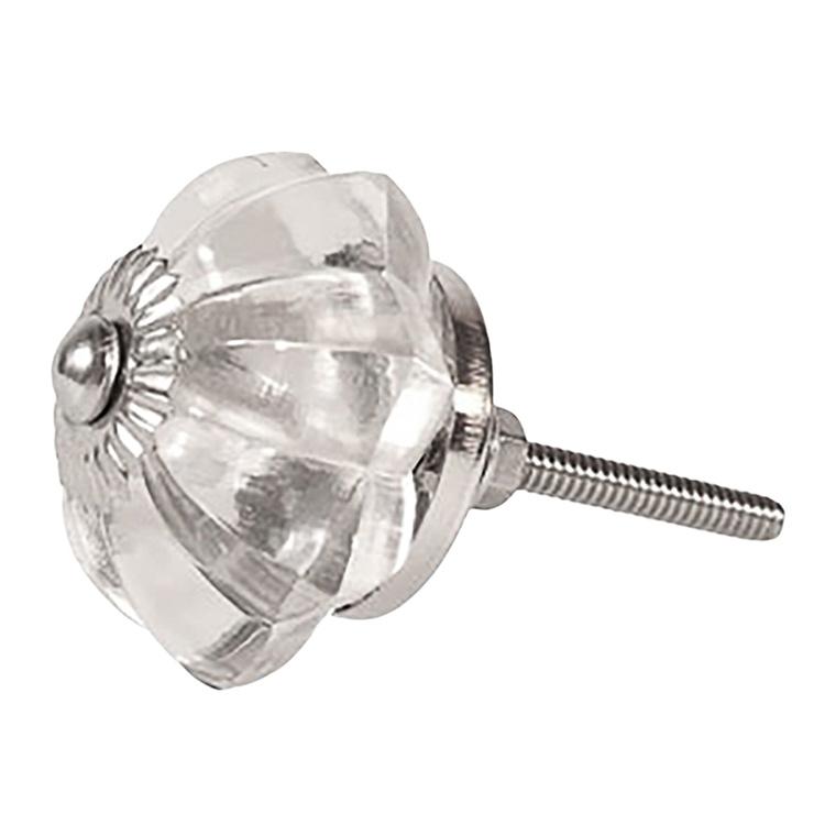 Мебельная ручка Стеклянный цветок Glass Flower Knob