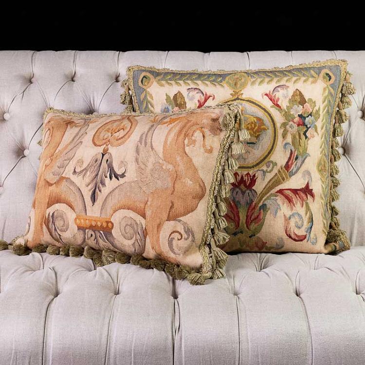 Декоративная подушка гобелен Грифон OG Library Griffin Tapestry Cushion