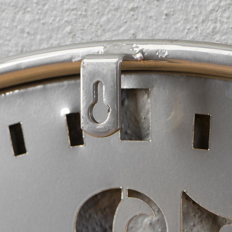 Настенные часы с патиной Трафарет Brass Patina Openwork Clock