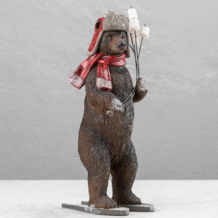 Country Bear With Marshmallow Brown 39 cm
