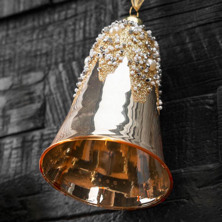 Набор из 2-х ёлочных игрушек Set Of 2 Glass Bells 12 cm - ракурс 7