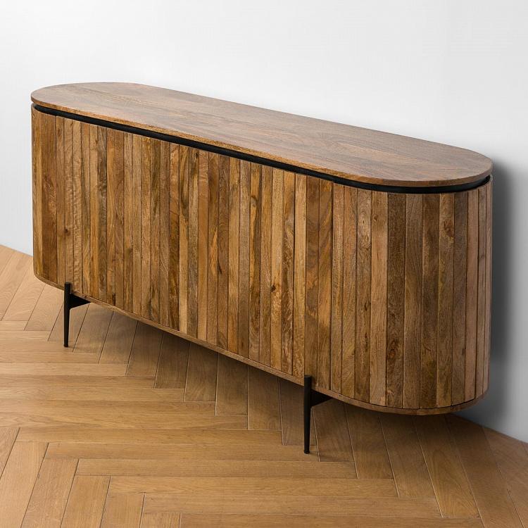 Комод-тумба под телевизор с закругленными сторонами Айнигма Ainigma Rounded Sideboard