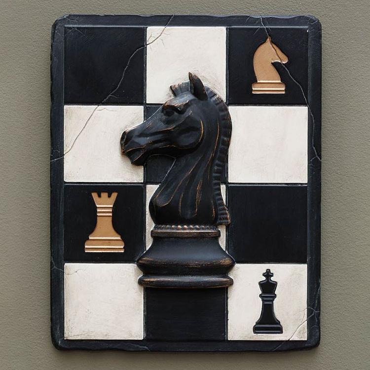 Набор из 3-х настенных украшений Set Of 3 Wall Decorations Chess - ракурс 2