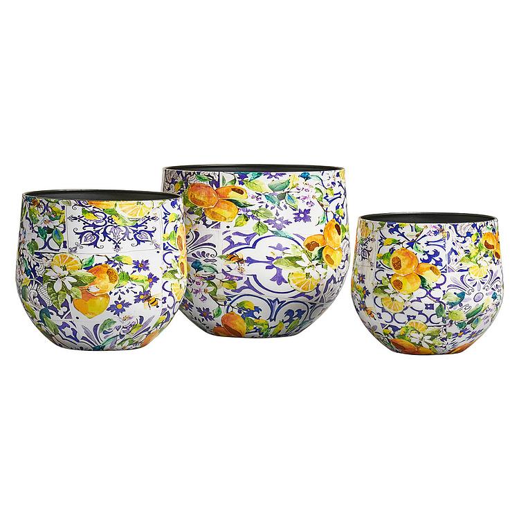 Кашпо Effectory Savage Garden Bowl Pot Capri Small - ракурс 2