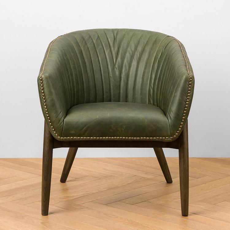 Кресло Жюли, ножки цвета тёмный ясень Julie Armchair, Ash Brown