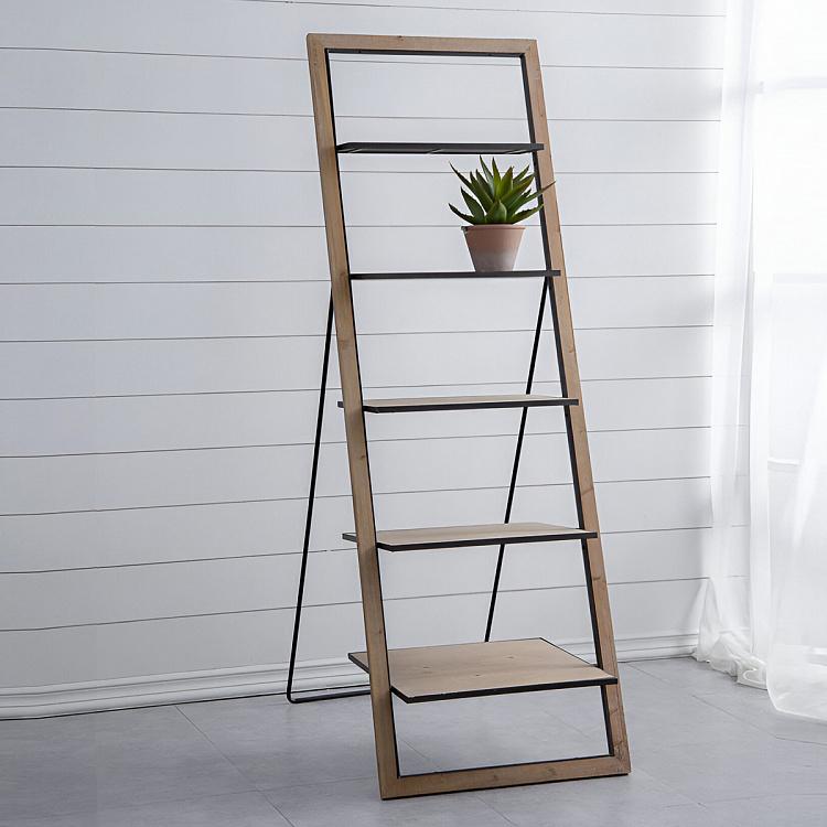 Standing Staircase Shelf