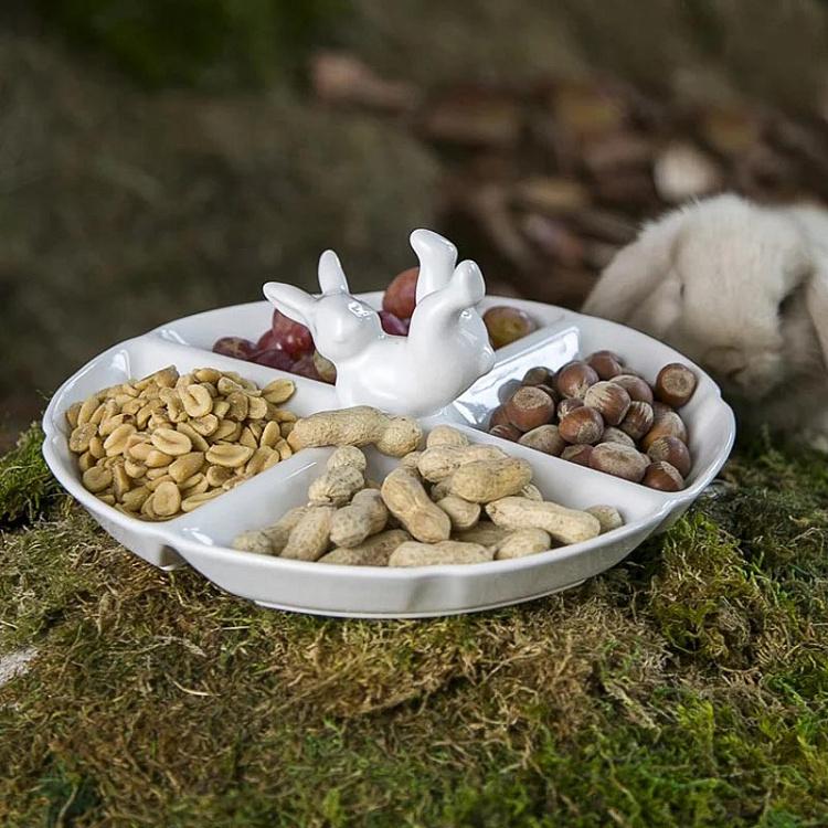 Менажница Кролик Непоседа Serving Dish Rabbit Fidget