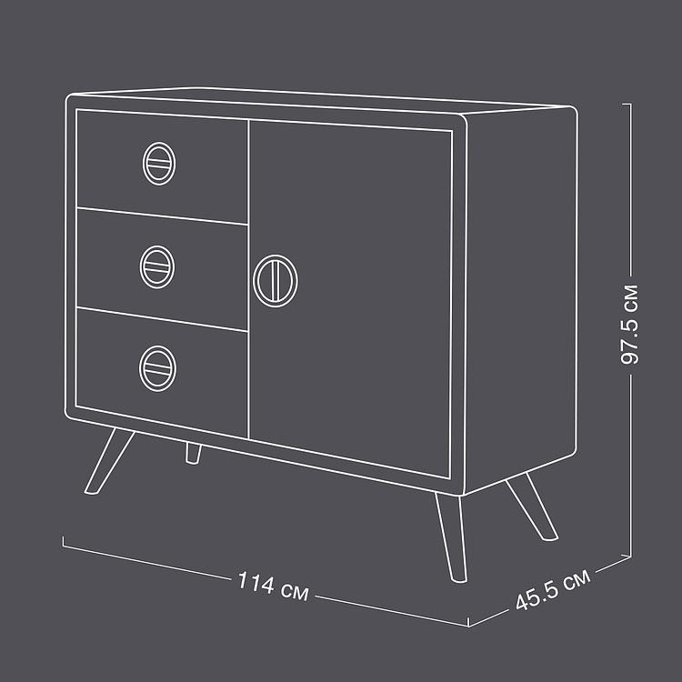 Комод Knight Cabinet RM discount - ракурс 4