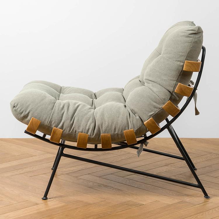 Кресло Капри Capri Armchair, Black Matt Metal RM