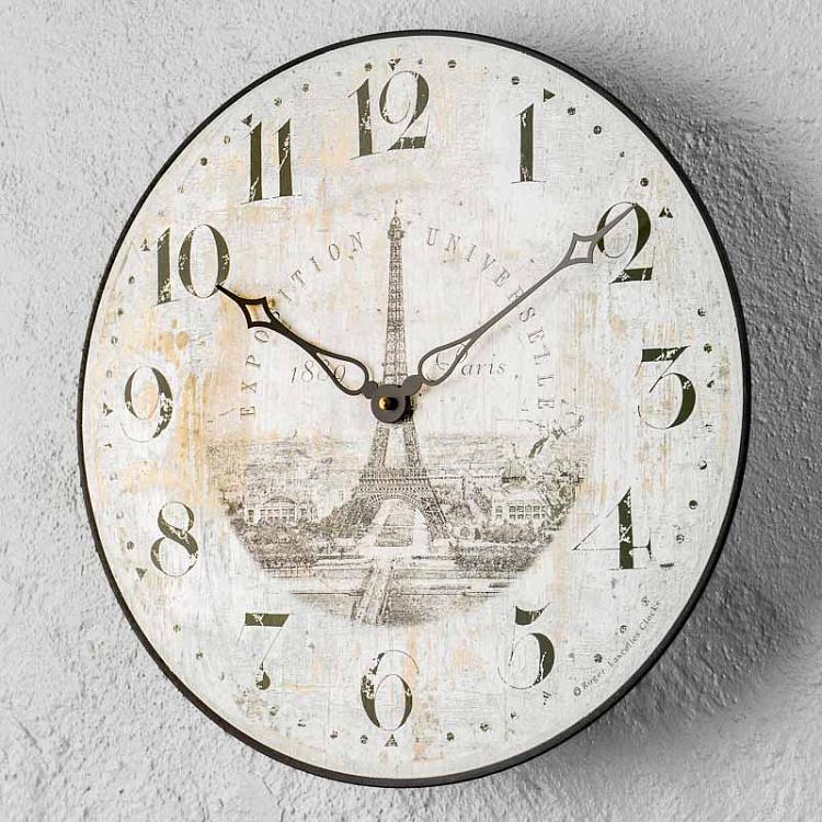 Eiffel Tower Exhibition Wall Clock