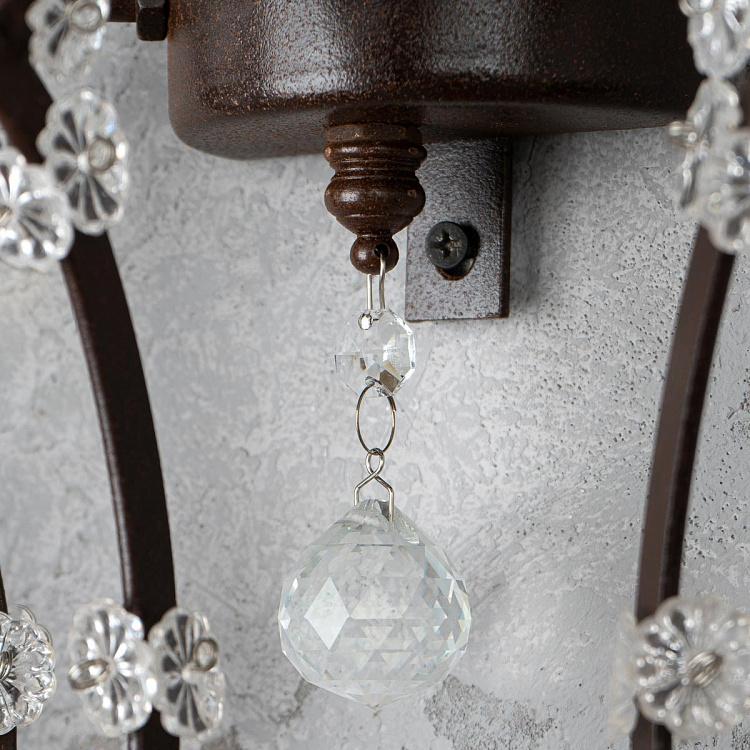 Бра Хрустальное Crystal Sconce