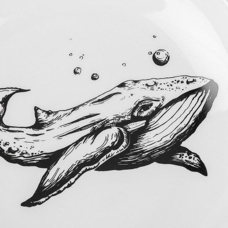 Глубокая тарелка Кит Whale Deep Plate