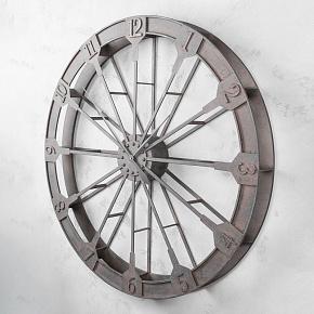 Metal Wheel Clock
