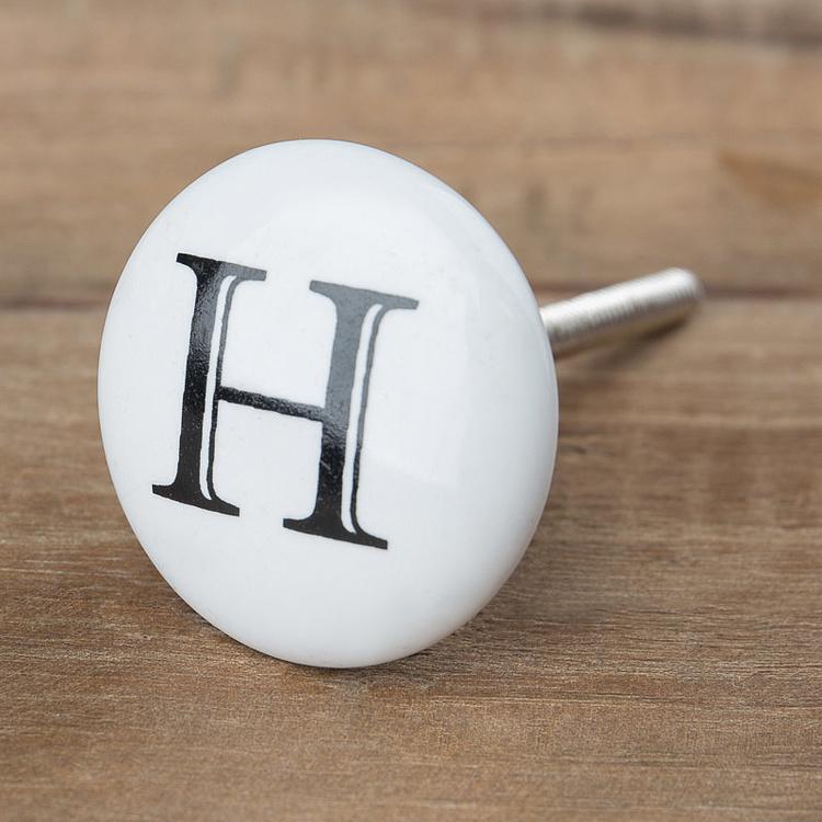 Alphabet Knob H