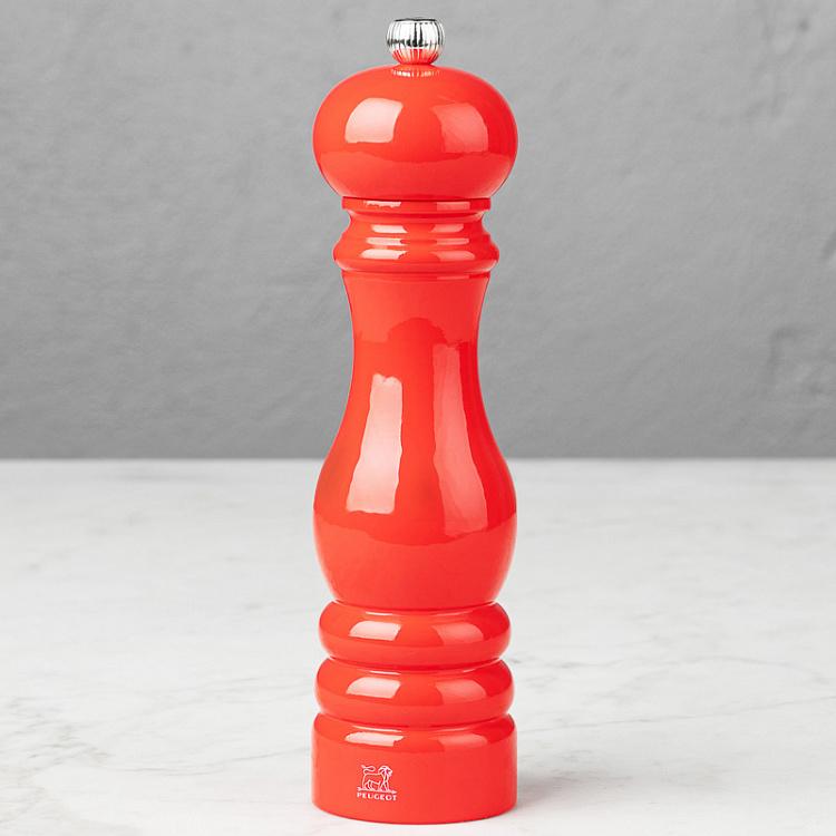 Мельница для перца Париж, красный лак Paris Pepper Mill Red Gloss