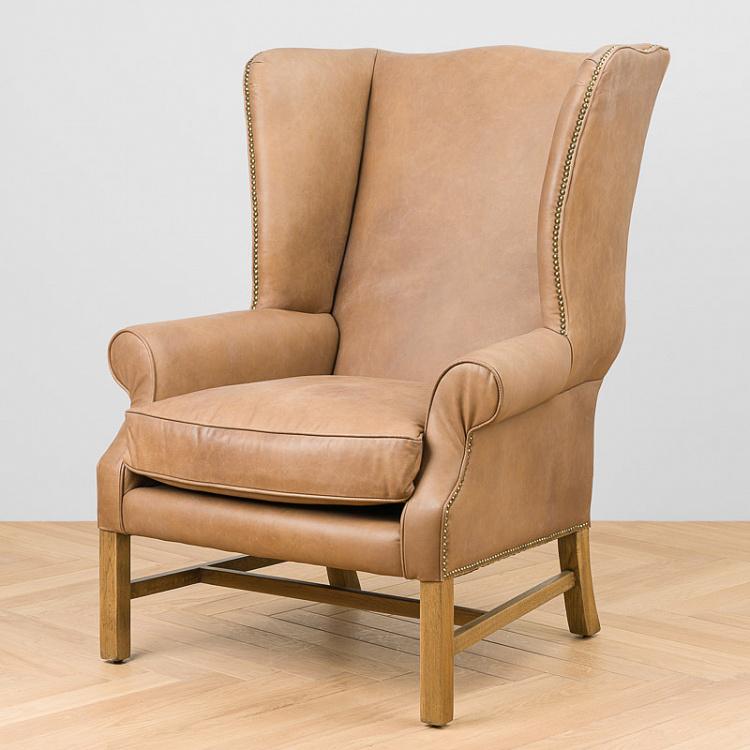 Кресло Дэдди Даунинг, светлые ножки Daddy Downing Chair, Weathered Wood