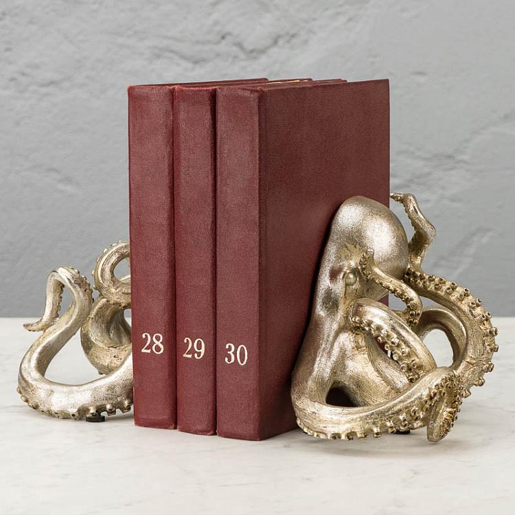 Bookend Golden Octopuses