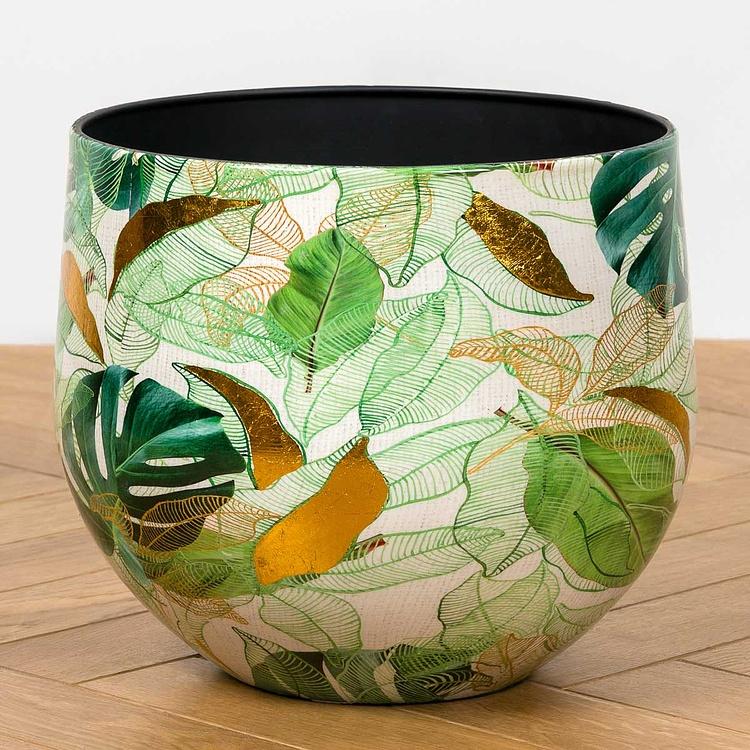 Кашпо Effectory Savage Garden Bowl Pot Botanical Large