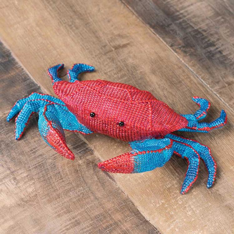 Blue And Red Crab