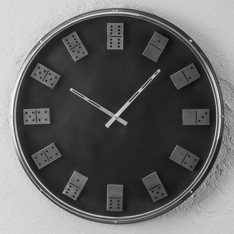 Настенные часы Домино Dominos Metal Clock