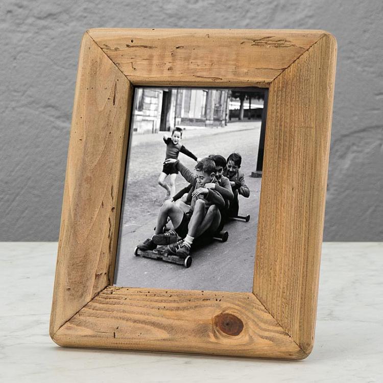 Rounded Corners Wooden Photo Frame