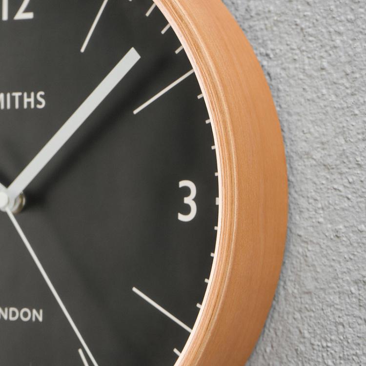 Деревянные настенные часы Смитс Wooden Smiths Wall Clock