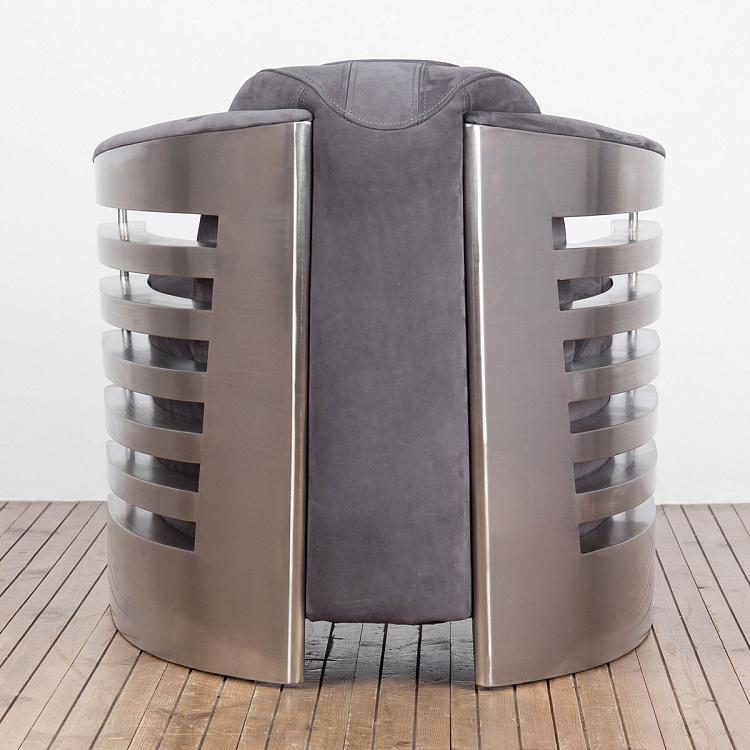 Кресло Марс MK5, матовая сталь Mars Armchair MK5, Brushed Steel