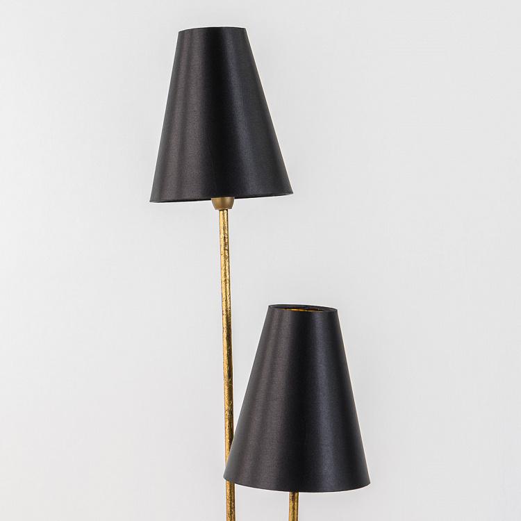 Торшер с двумя лампами Камыш Double Lamp On Stand