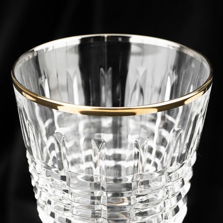 Бокал для вина с золотым ободком Рандеву Rendez-Vous Wine Glass With Golden Rim