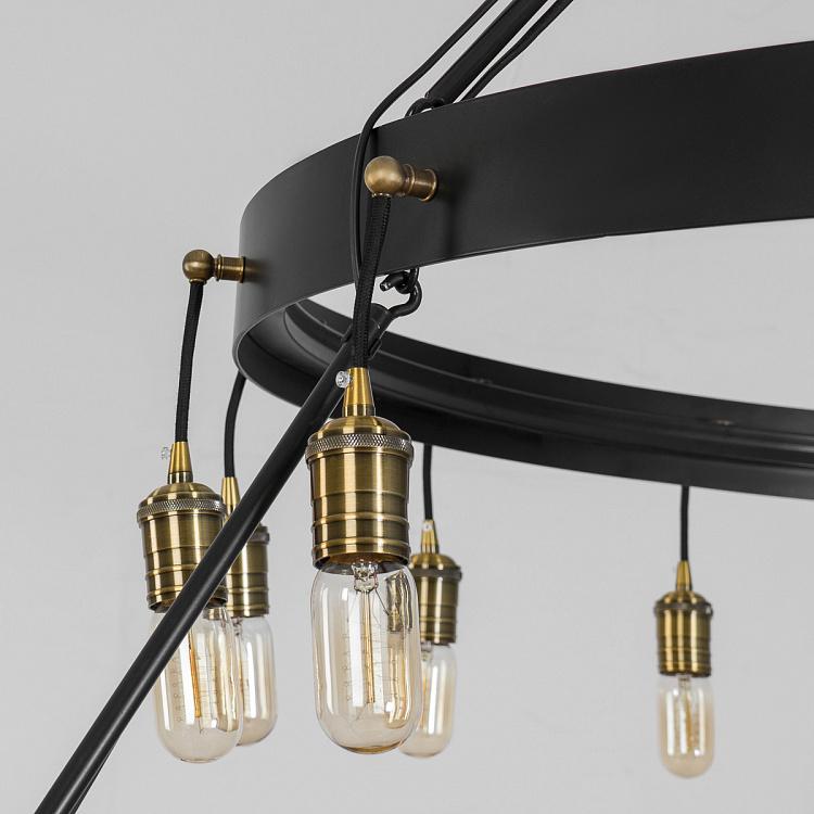 Каскадная люстра Орбиты Orbits Chandelier Bulb Screw