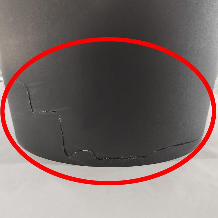 Высокое кашпо Эффектори Вуд белёный дуб, L Effectory Wood Tall Pot White Oak Large discount1