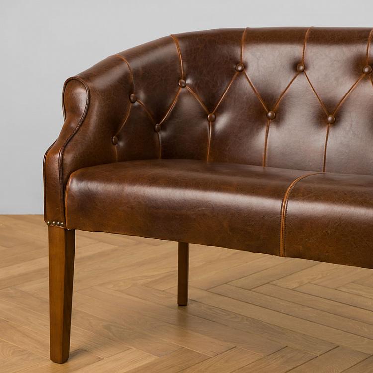 Двухместный диван Маршал, янтарный дуб Marshall 2 Seater, CC Oak Dark Amber