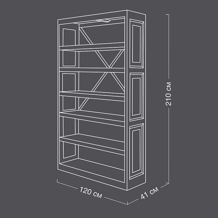 Стеллаж Селвейдж Salvage Bookcase SA