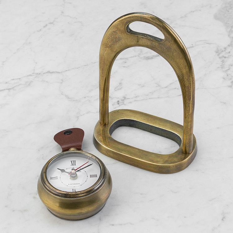 Настольные часы в виде стремени Stirrup Table Clock