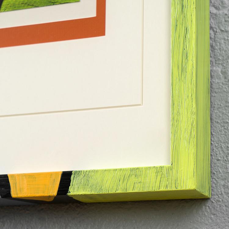 Картина-принт Флористический кубизм 2 Florist Cubist Frame 2