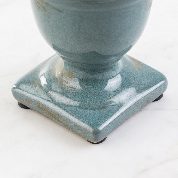 Серо-голубая ваза Медичи, S Medicis Vase Grey Blue Small