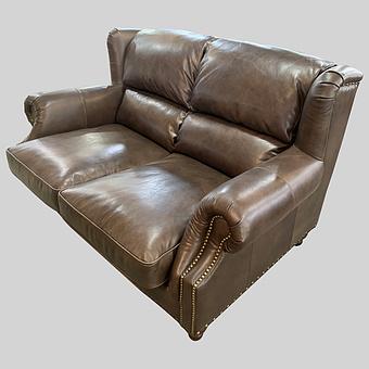 Двухместный диван Churchill 2 Seater RM натуральная кожа Antique Master - ракурс 2