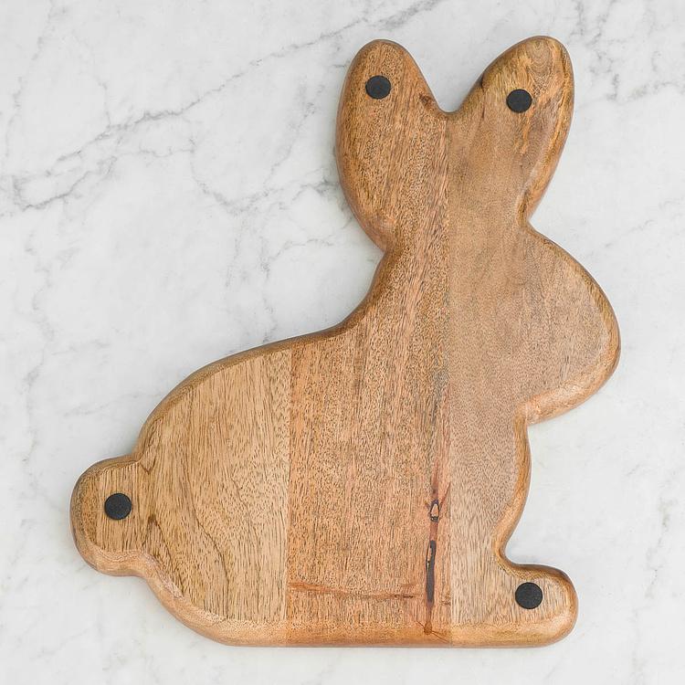 Подставка для мелочей Кролик Wooden Rabbit Trinket Tray