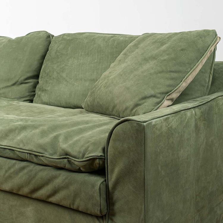 Трёхместный кожаный диван Луизиана Louisiana 3 Seater Leather RM