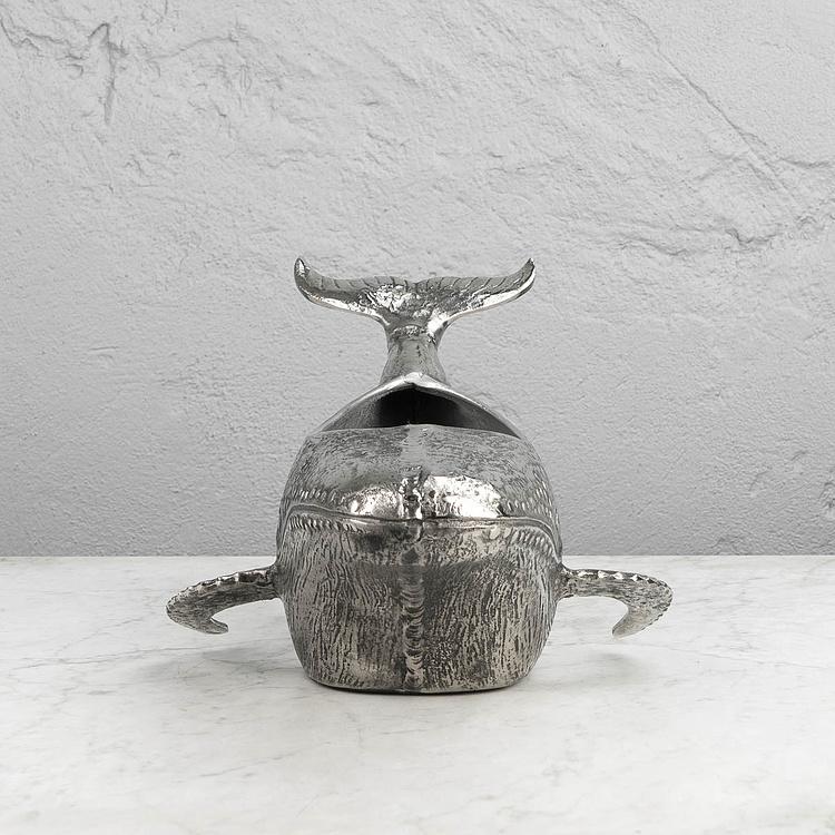 Ведро для льда Кит Whale Ice Bucket Silver