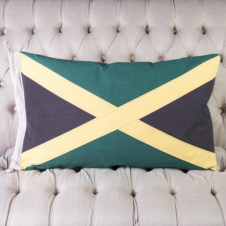 Flag Cushion Jamaica Small