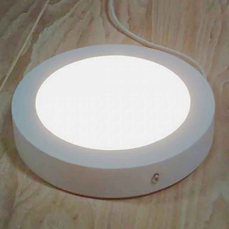 Круглая светодиодная подсветка тёплого белого света Led Backlight Round 24W 2700K 1600Lm Warm Light